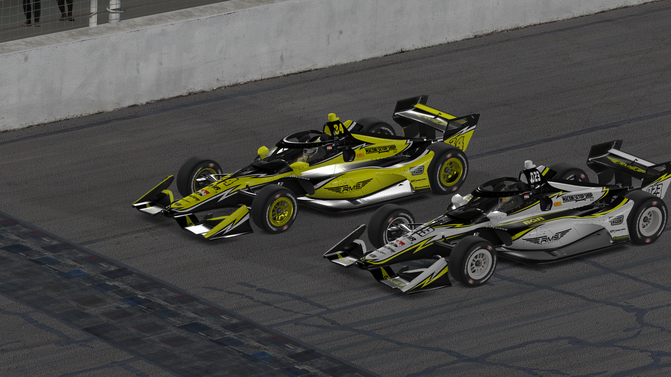 Dallara IR18 no iRacing