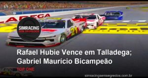 Rafael Hubie Vence em Talladega; Gabriel Maurício Bicampeão