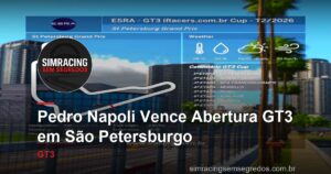Pedro Napoli Vence Abertura GT3 em São Petersburgo