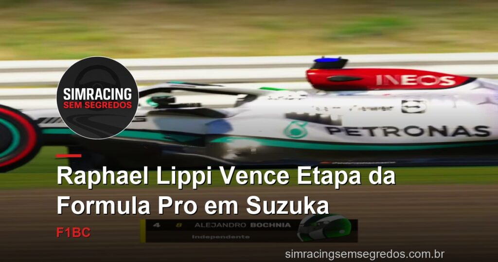 Raphael Lippi Vence Etapa da Formula Pro em Suzuka