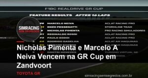 Nicholas Pimenta e Marcelo A Neiva Vencem na GR Cup em Zandvoort