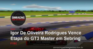 Igor De Oliveira Rodrigues Vence Etapa do GT3 Master em Sebring