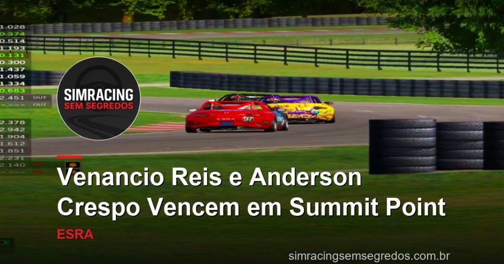 Venancio Reis e Anderson Crespo Vencem em Summit Point