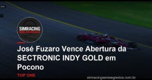 José Fuzaro Vence Abertura da SECTRONIC INDY GOLD em Pocono