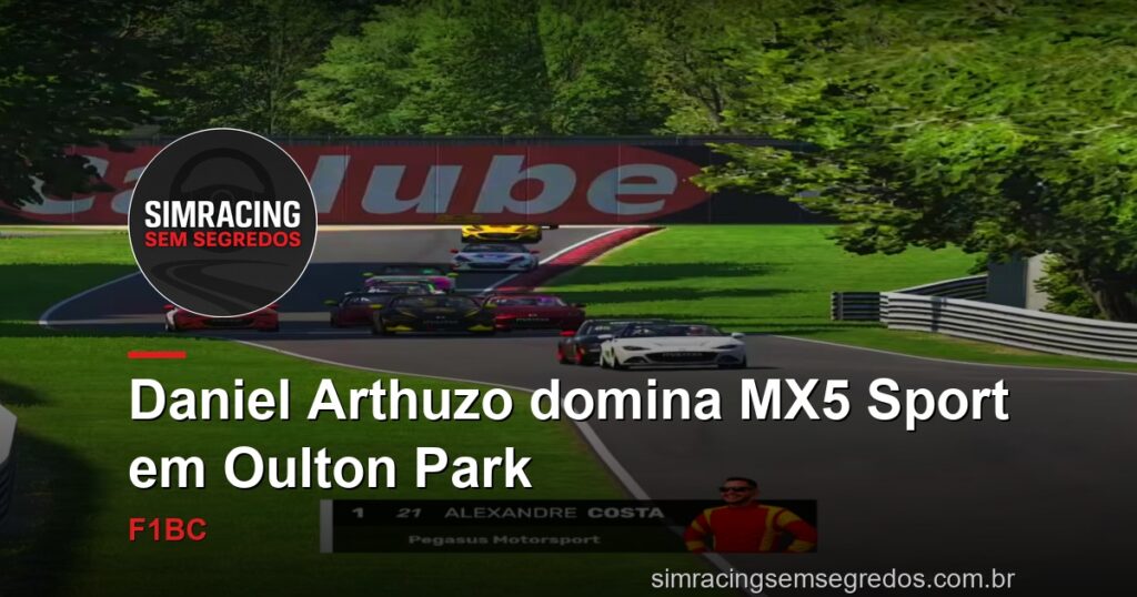 Daniel Arthuzo domina MX5 Sport em Oulton Park