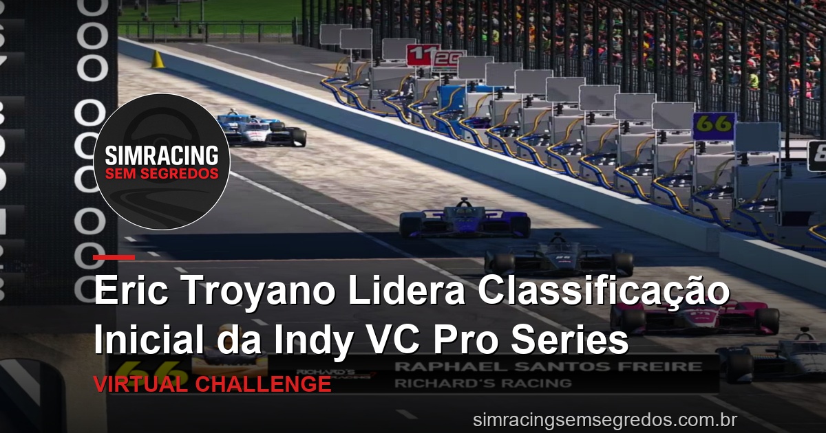 Eric Troyano Lidera Classificação Inicial da Indy VC Pro Series