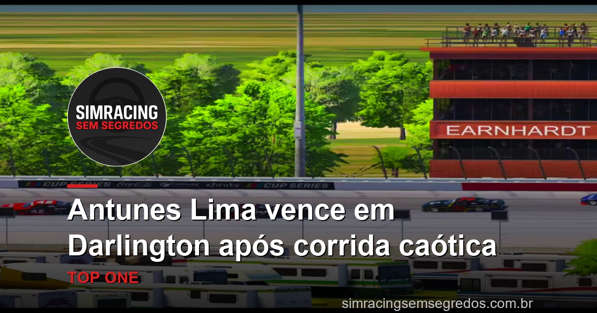Antunes Lima vence em Darlington após corrida caótica