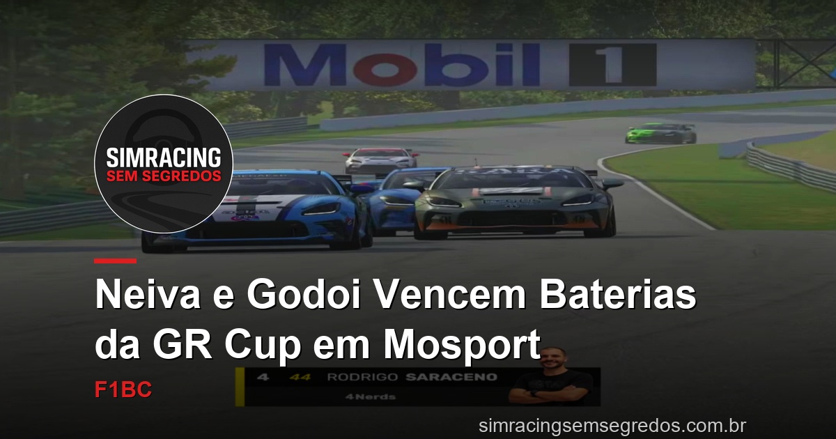 Neiva e Godoi Vencem Baterias da GR Cup em Mosport