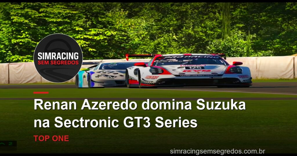 Renan Azeredo domina Suzuka na Sectronic GT3 Series
