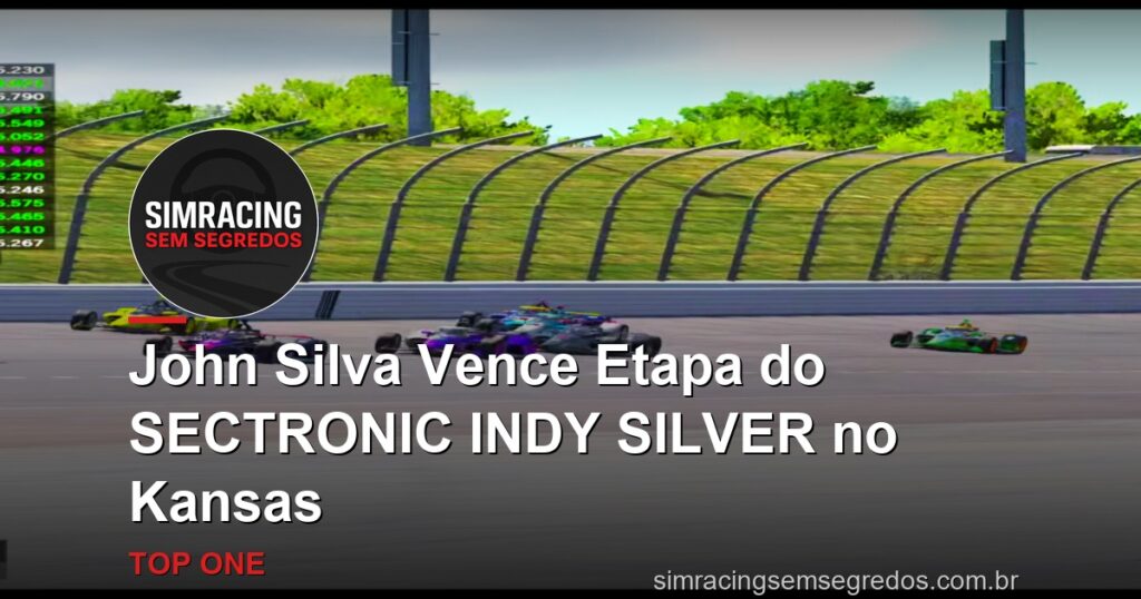 John Silva Vence Etapa do SECTRONIC INDY SILVER no Kansas