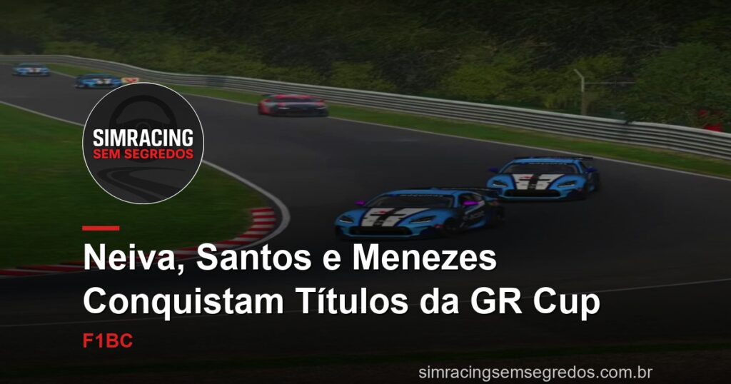 Neiva, Santos e Menezes Conquistam Títulos da GR Cup