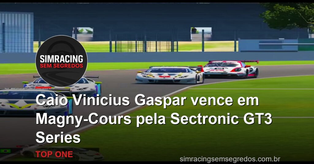 Caio Vinicius Gaspar vence em Magny-Cours pela Sectronic GT3 Series