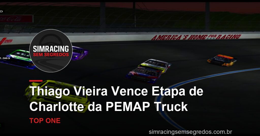 Thiago Vieira Vence Etapa de Charlotte da PEMAP Truck
