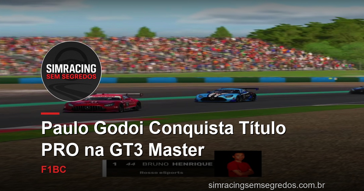 Paulo Godoi Conquista Título PRO na GT3 Master