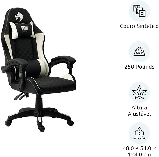 Cadeira Gamer Fox Vulpes