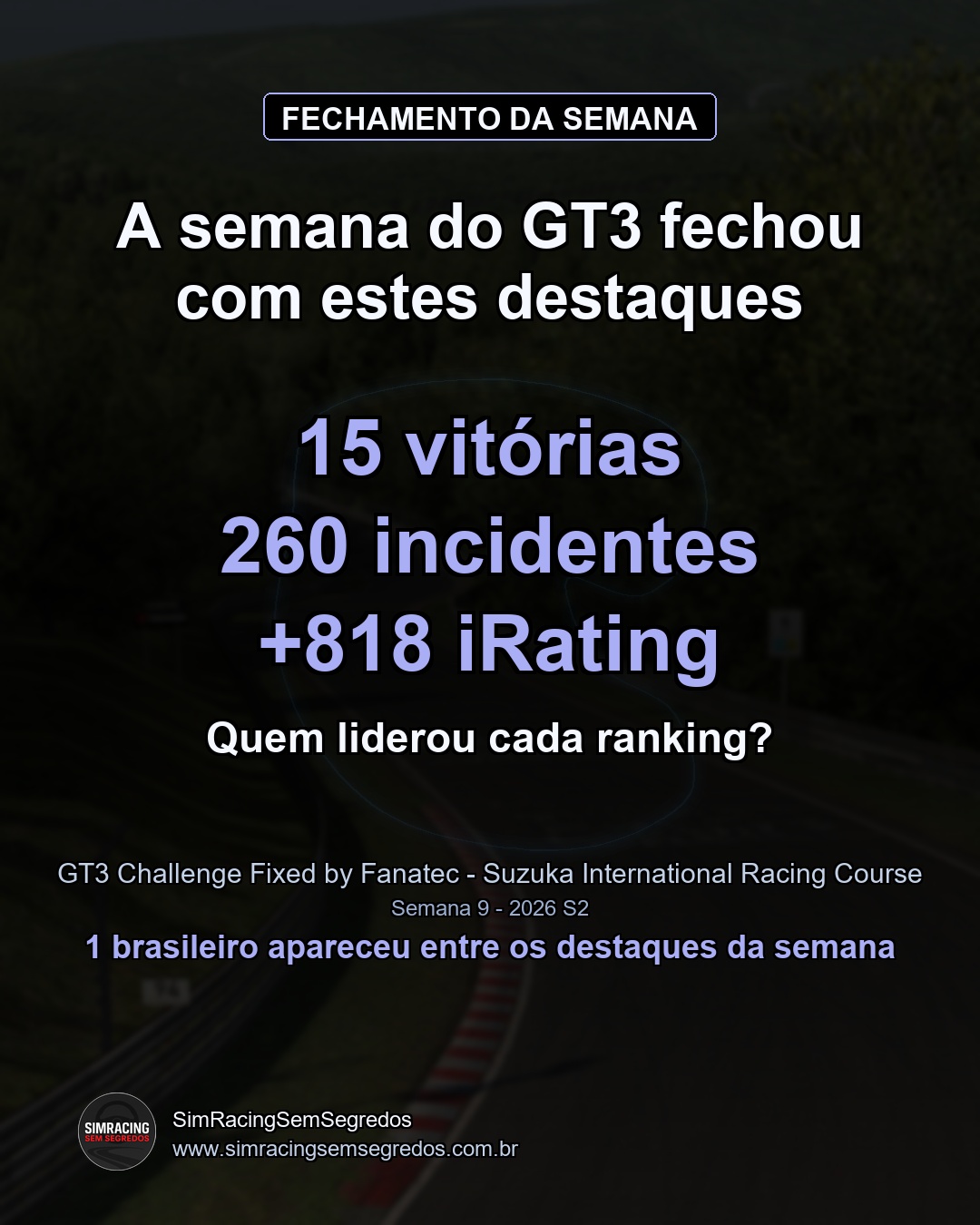 GT3 - Semana 9 - Fechamento - imagem 1