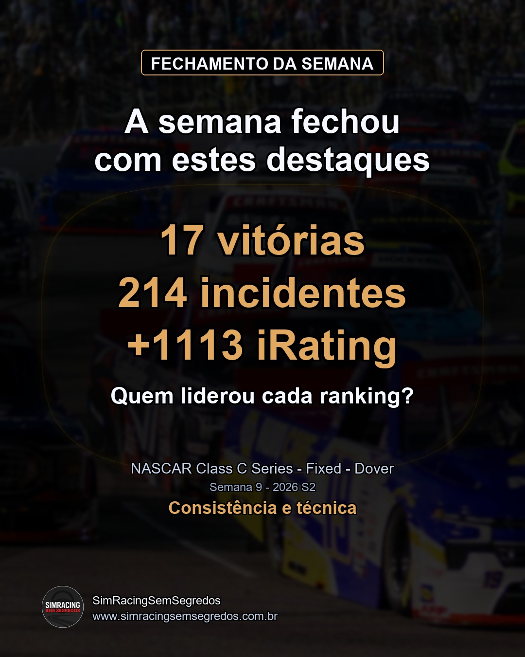 NASCAR Truck - Semana 9 - Fechamento - imagem 1