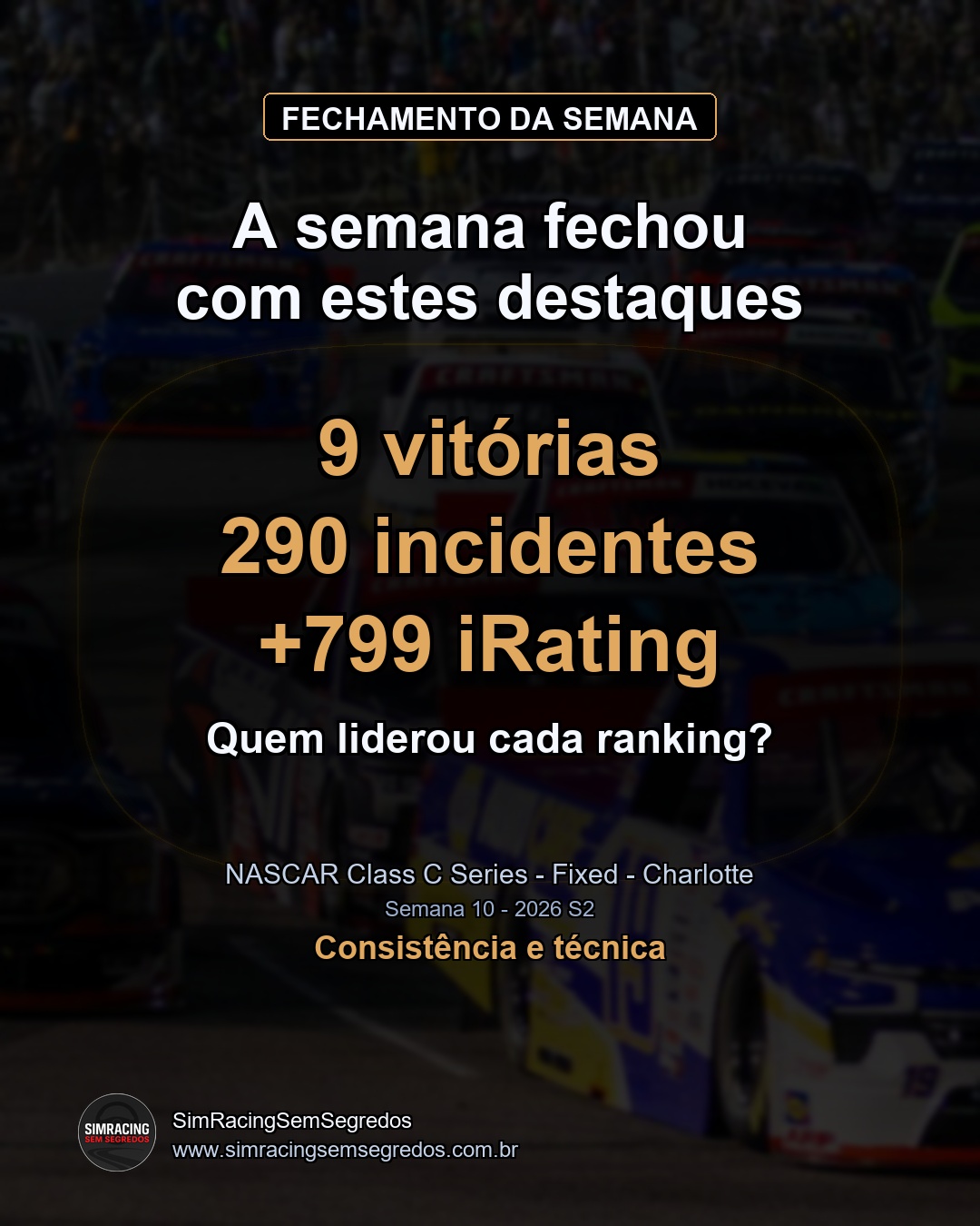 NASCAR Truck - Semana 10 - Fechamento - imagem 1