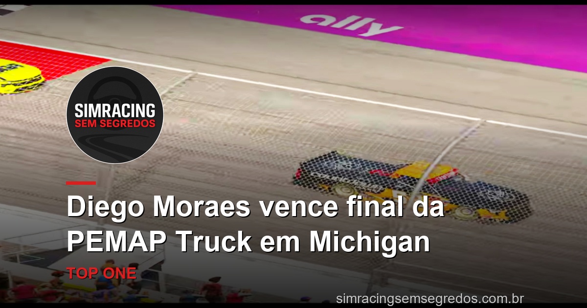 Diego Moraes vence final da PEMAP Truck em Michigan