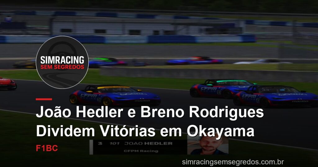 João Hedler e Breno Rodrigues Dividem Vitórias em Okayama
