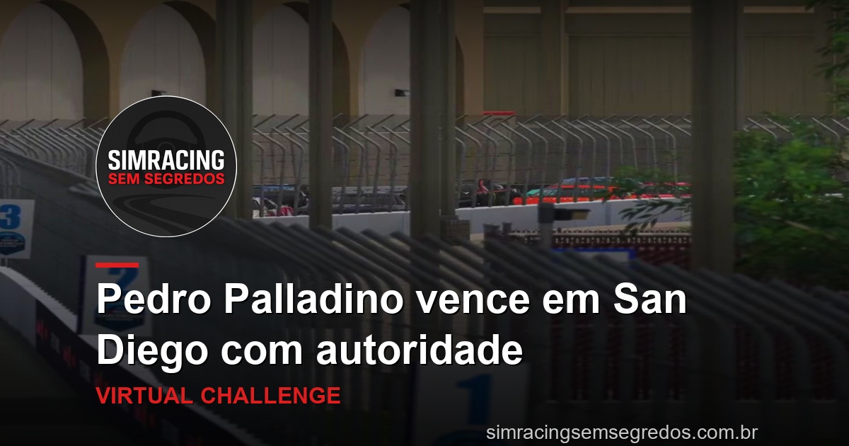 Pedro Palladino vence em San Diego com autoridade