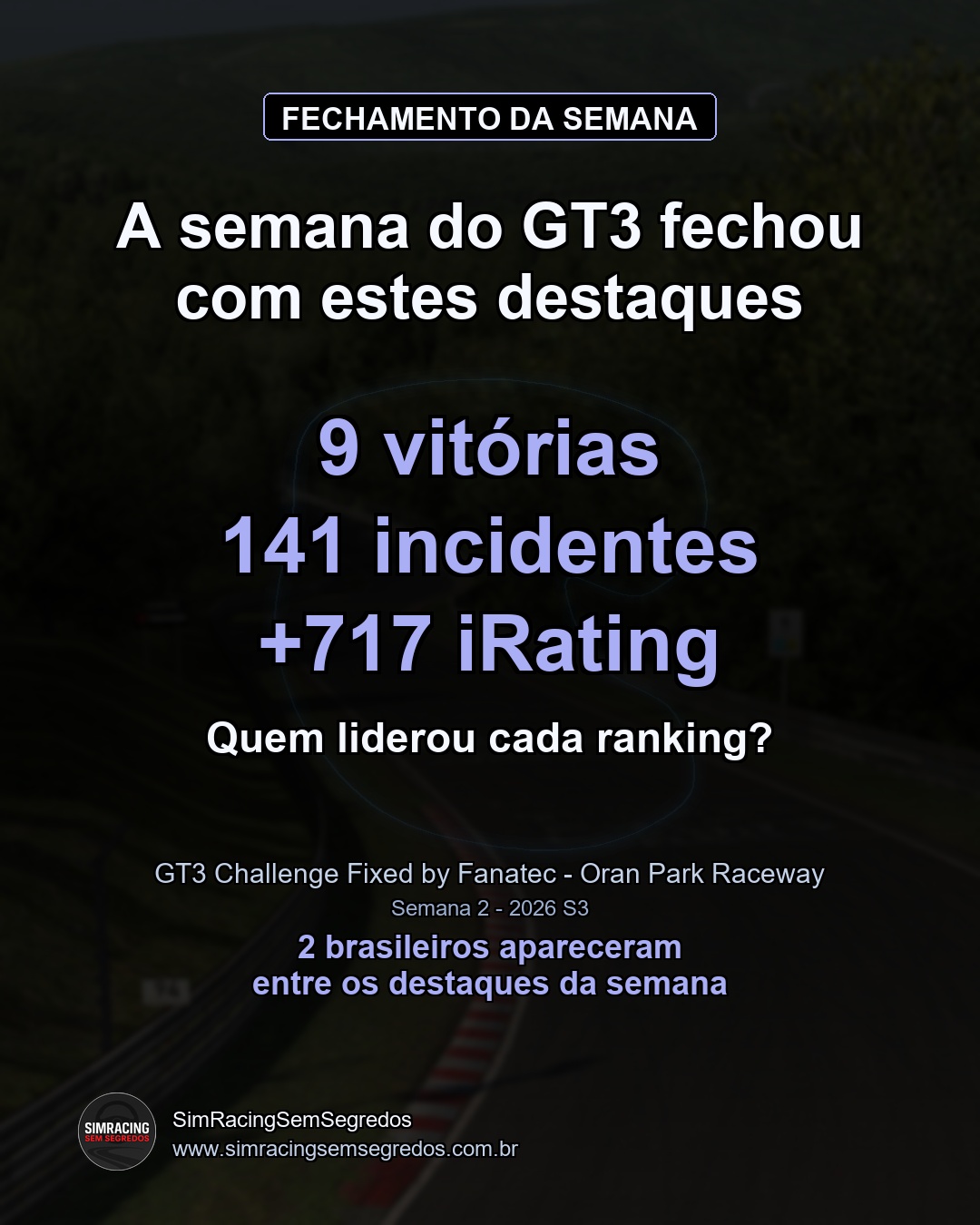 GT3 - Semana 2 - Fechamento - imagem 1
