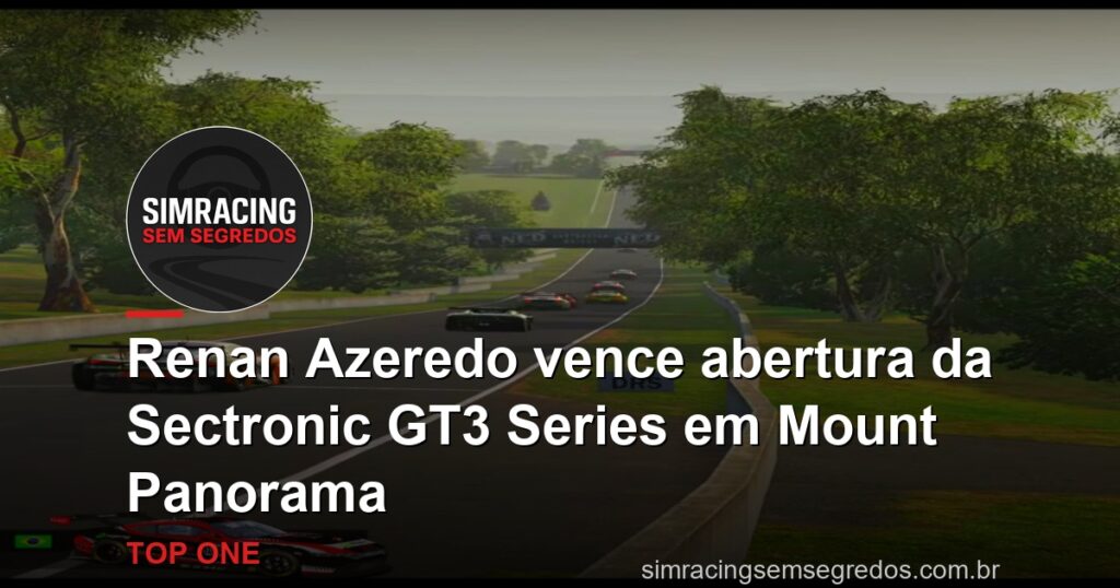 Renan Azeredo vence abertura da Sectronic GT3 Series em Mount Panorama