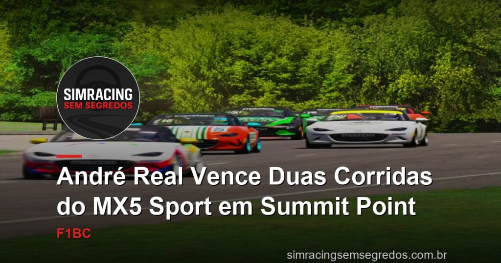 André Real Vence Duas Corridas do MX5 Sport em Summit Point