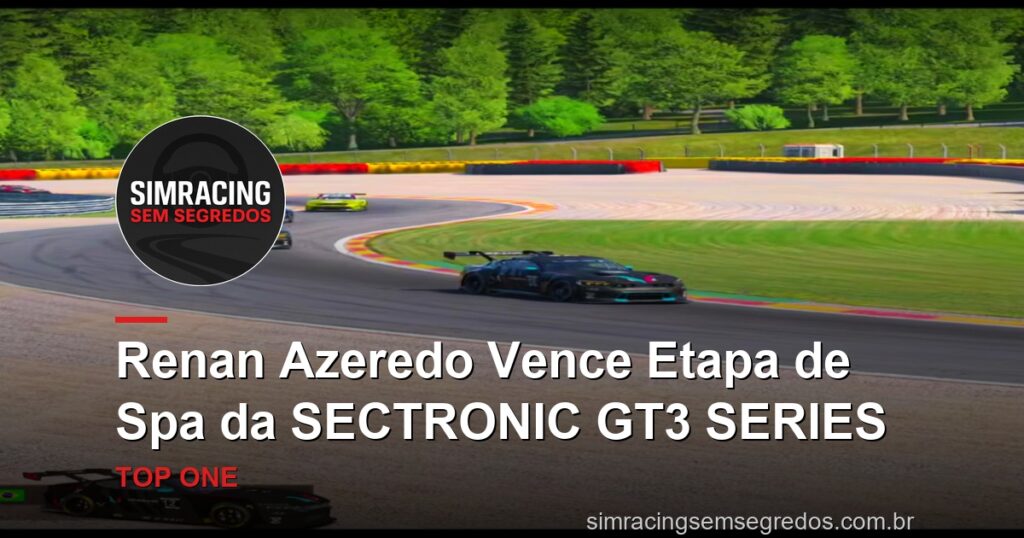 Renan Azeredo Vence Etapa de Spa da SECTRONIC GT3 SERIES