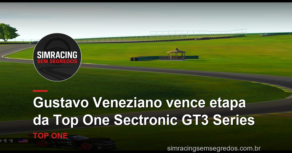Gustavo Veneziano vence etapa da Top One Sectronic GT3 Series