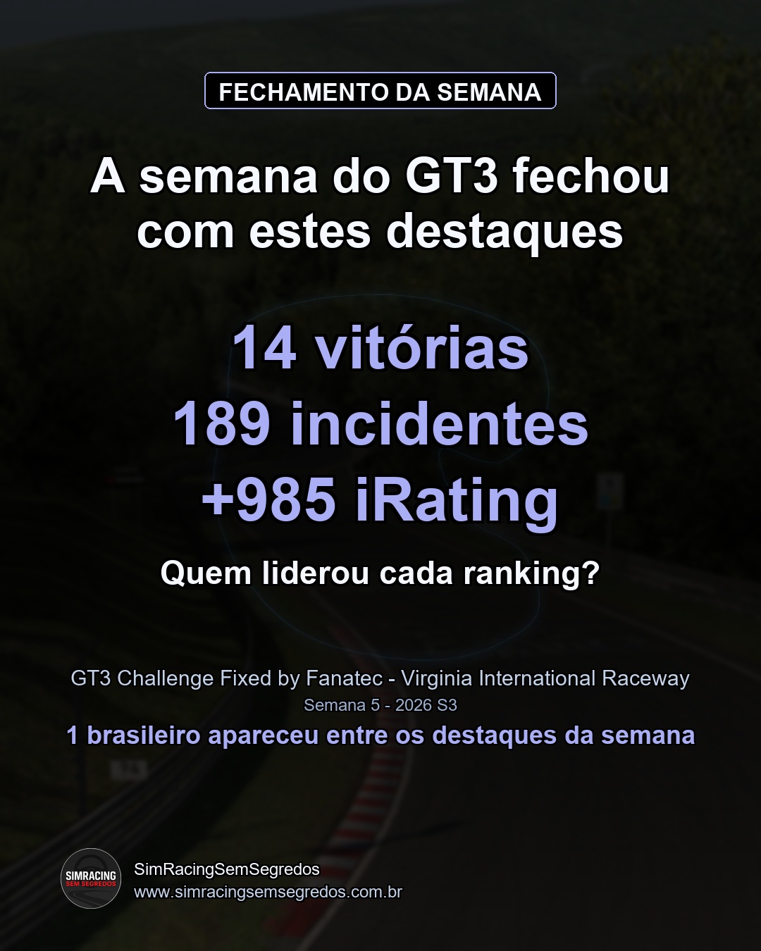 GT3 - Semana 5 - Fechamento - imagem 1
