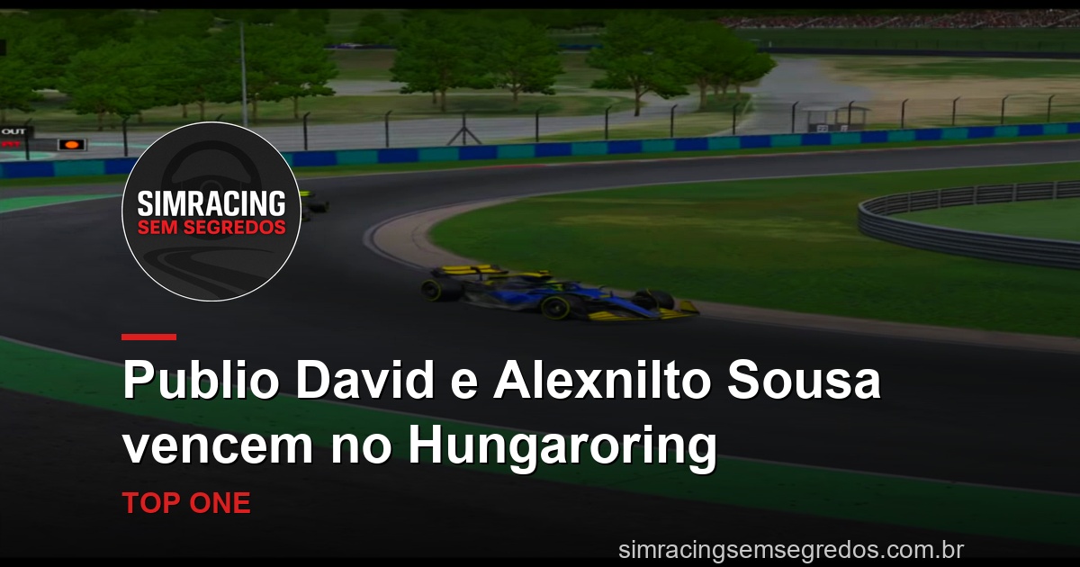Publio David e Alexnilto Sousa vencem no Hungaroring