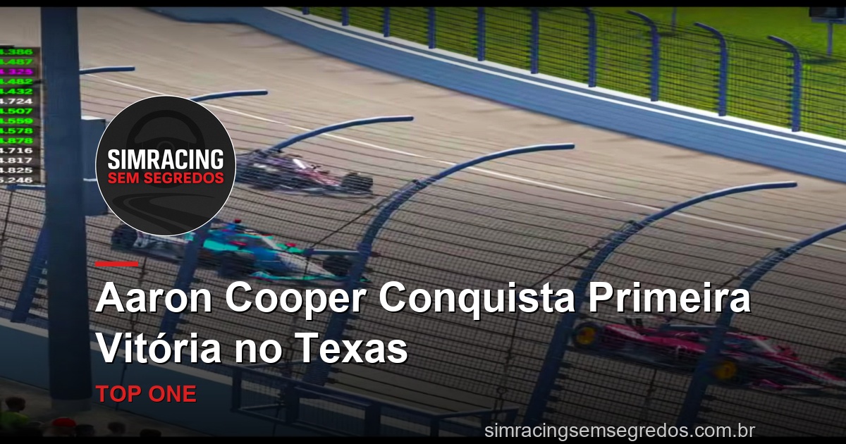 Aaron Cooper Conquista Primeira Vitória no Texas