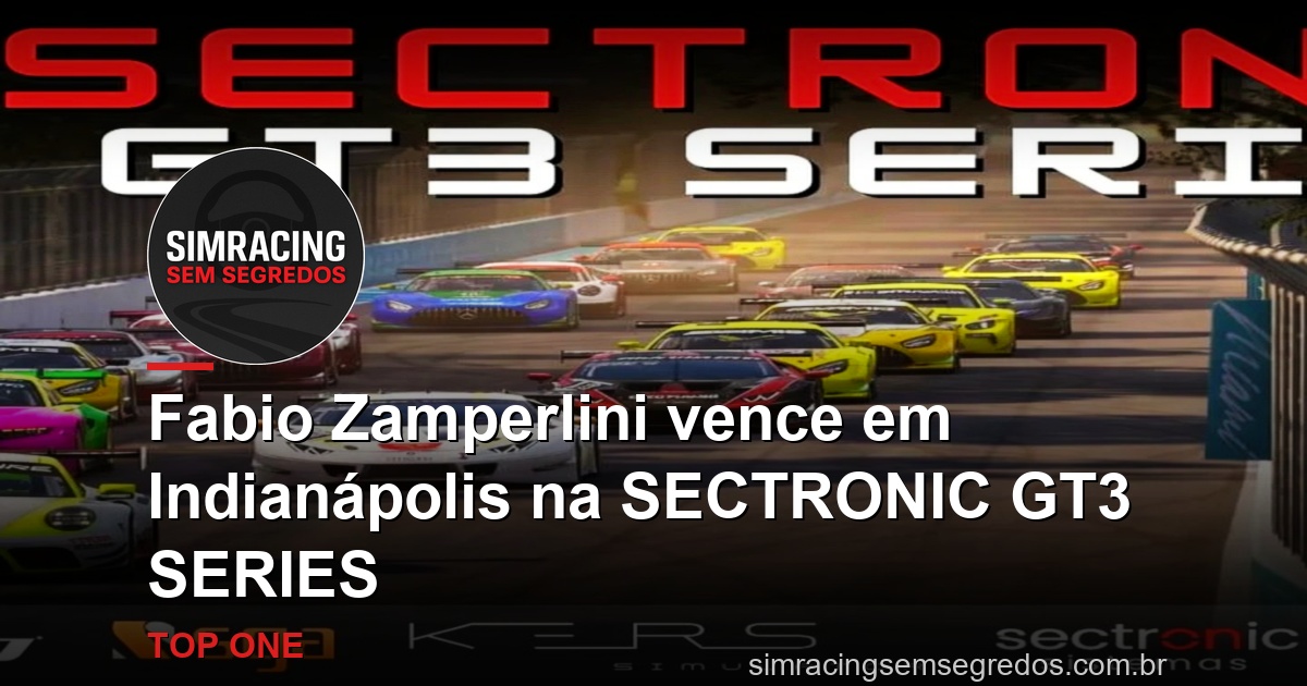 Fabio Zamperlini vence em Indianápolis na SECTRONIC GT3 SERIES