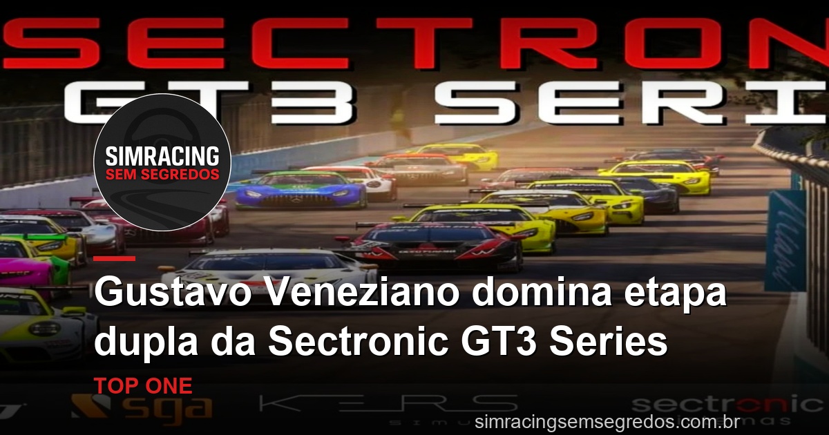 Gustavo Veneziano domina etapa dupla da Sectronic GT3 Series