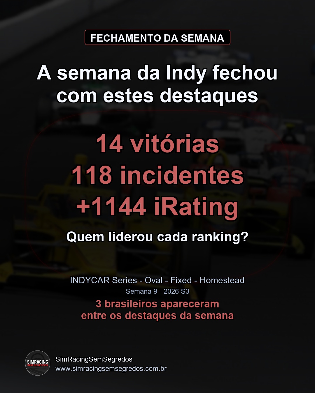 IndyCar - Semana 9 - Fechamento - imagem 1