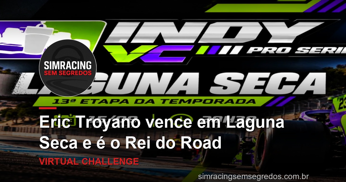 Eric Troyano vence em Laguna Seca e é o Rei do Road