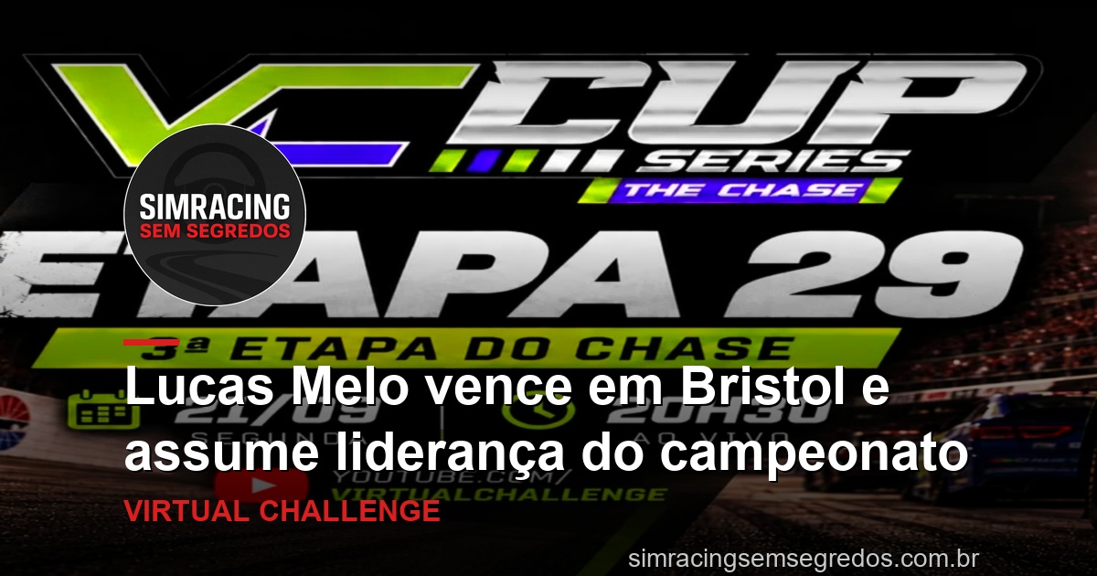 Lucas Melo vence em Bristol e assume liderança do campeonato