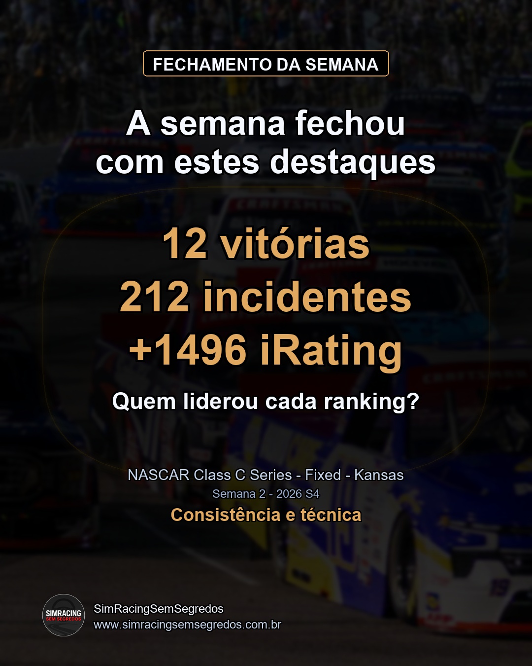 NASCAR Truck - Semana 2 - Fechamento - imagem 1