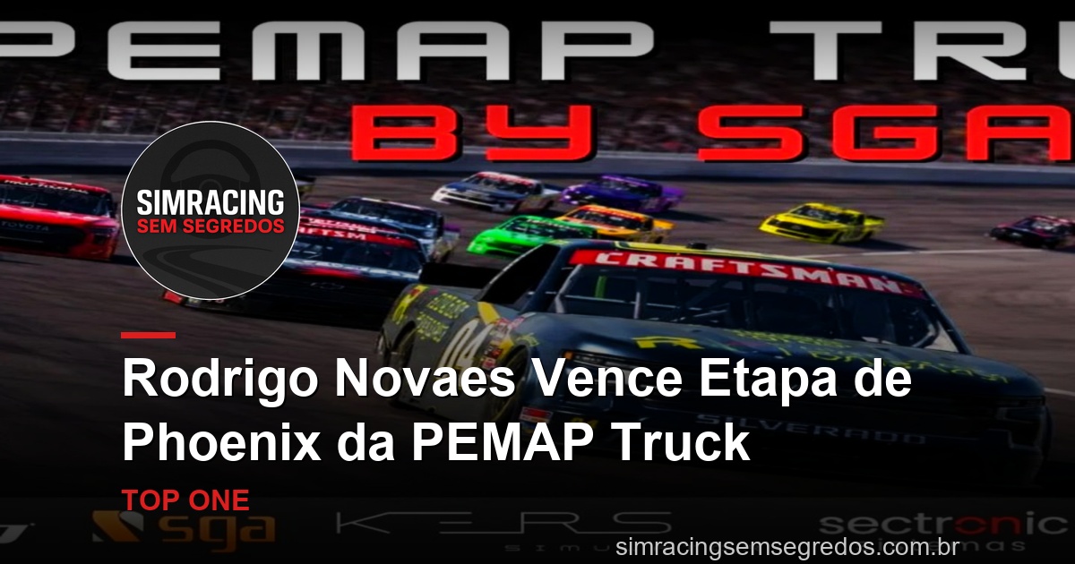 Rodrigo Novaes Vence Etapa de Phoenix da PEMAP Truck