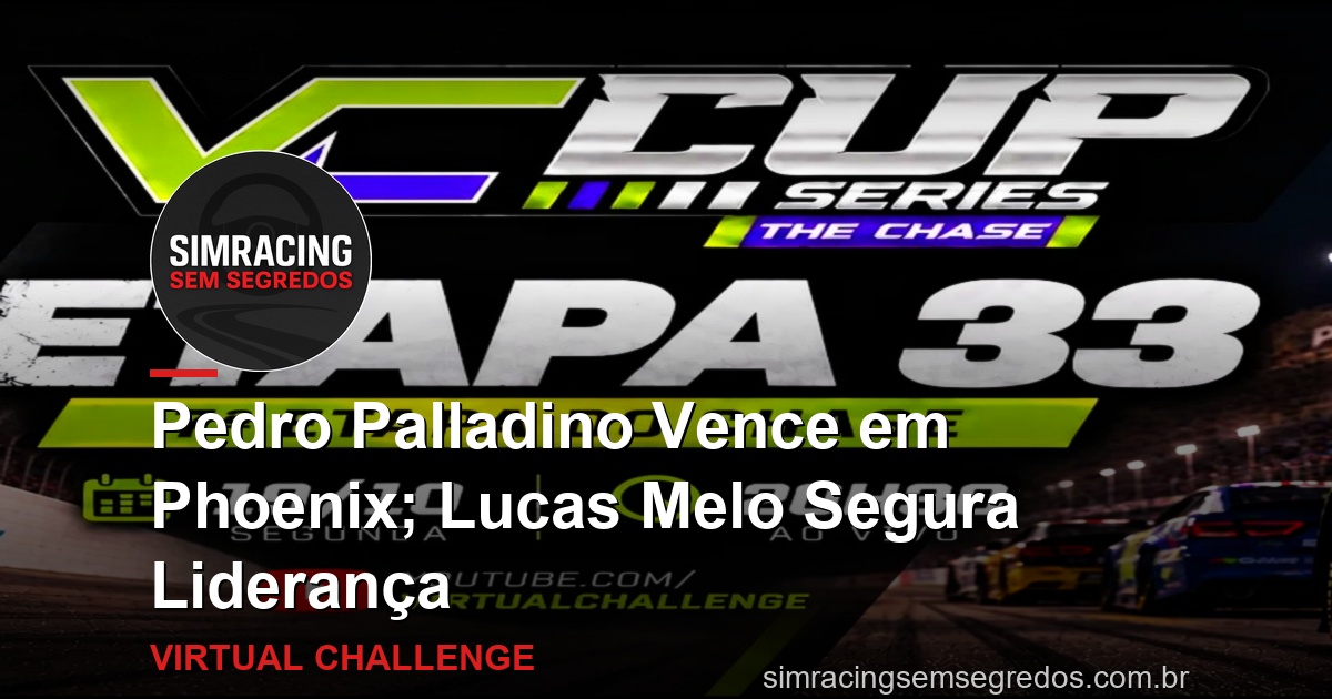 Pedro Palladino Vence em Phoenix; Lucas Melo Segura Liderança