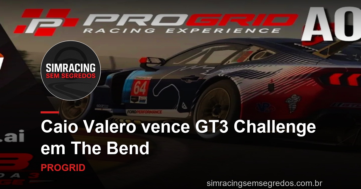 Caio Valero vence GT3 Challenge em The Bend